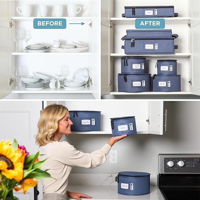 China Storage Hard Shell Containers 8-Piece Set Moving Boxes - Image 8