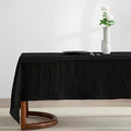 EVERLY 100% Pure Linen Rectangle Tablecloths 60x120Inches by EVERLY