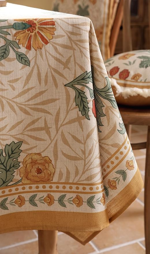 patdrea Designer Linen Small Tablecloth - Image 8