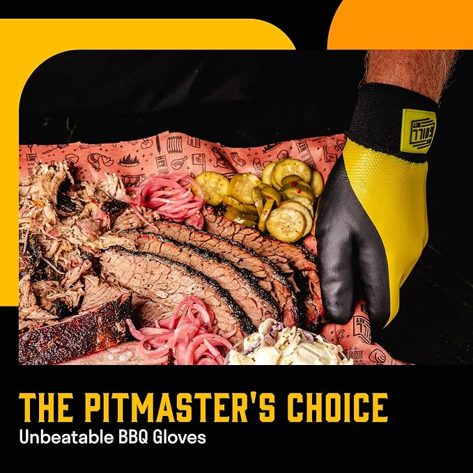 Hey Grill Hey Pitmaster Gloves | BBQ Gloves | Heat Protection up to 500°F or - Image 8