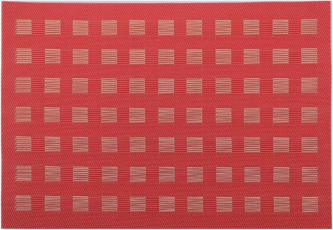 Gugrida Placemats, Placemats PVC Table Mats Woven Vinyl Placemats by Unknown