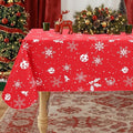 misaya Rectangle Waterproof Vinyl Table Cloth, Wipeable Tablecloth by misaya