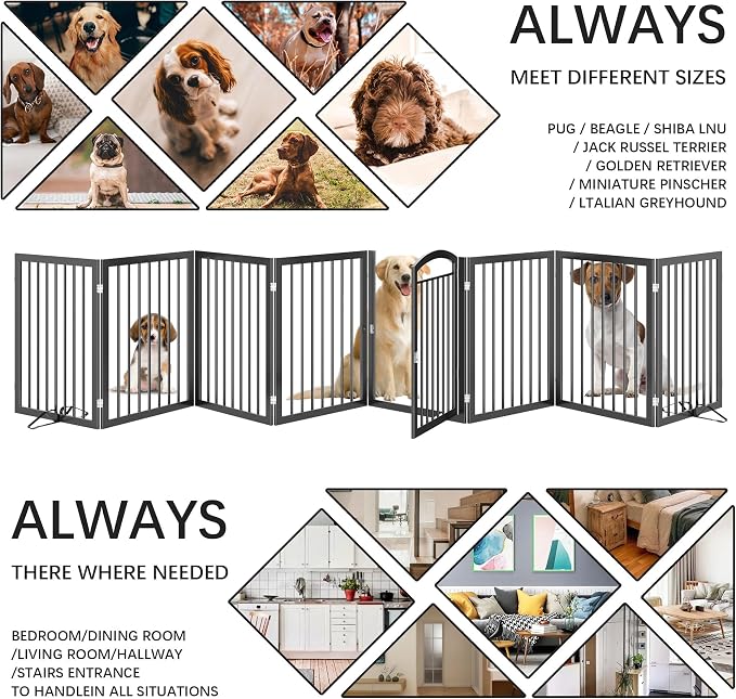 JSB 192-inch Extra Wide 30-inch Tall Dog gate - Image 5