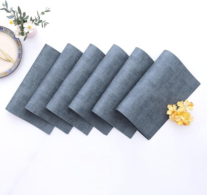 Homaxy Faux Leather Heat Resistant Placemats - Image 8