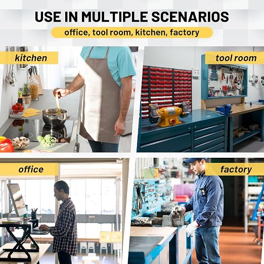 Timgle Anti Fatigue Mats Industrial 1.67 'x 2.5' Heavy Duty Commercial Grade - Image 6