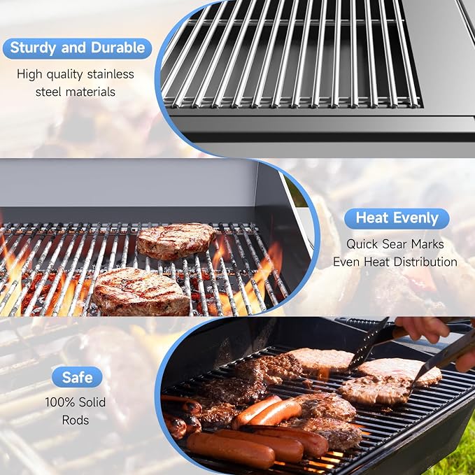 3Pack Stainless Steel Replacement Grill Parts - Image 3