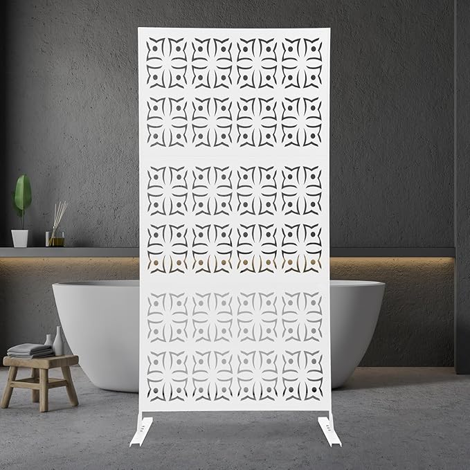75" H×35" W Decorative Outdoor Privacy Screen - Image 3
