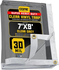 Core Tarps 30 Mil Extreme Heavy Duty Clear Tarp by CoreTarps