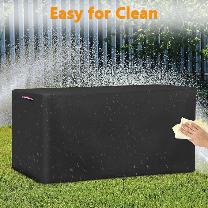 Outdoor Storage Deck Box Cover for Rubbermaid Cabinet, Waterproof Outdoor - Image 5