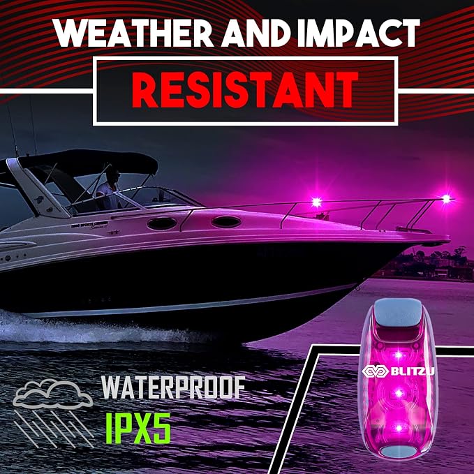 4 Pack LED Safety Light, Clip on Reflective Gear Lights - Image 7