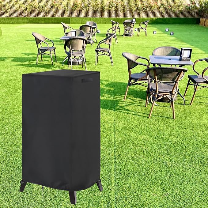 Smoker Cover Fit for Kingchii Vertical Charcoal Smoker BBQ Grill, Waterproof - Image 3