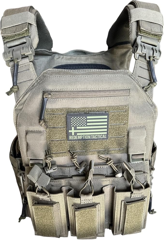 Redemption Crusader 2.0 Molle Quick Release Buckles Airsoft Vest by RedemptionTactical