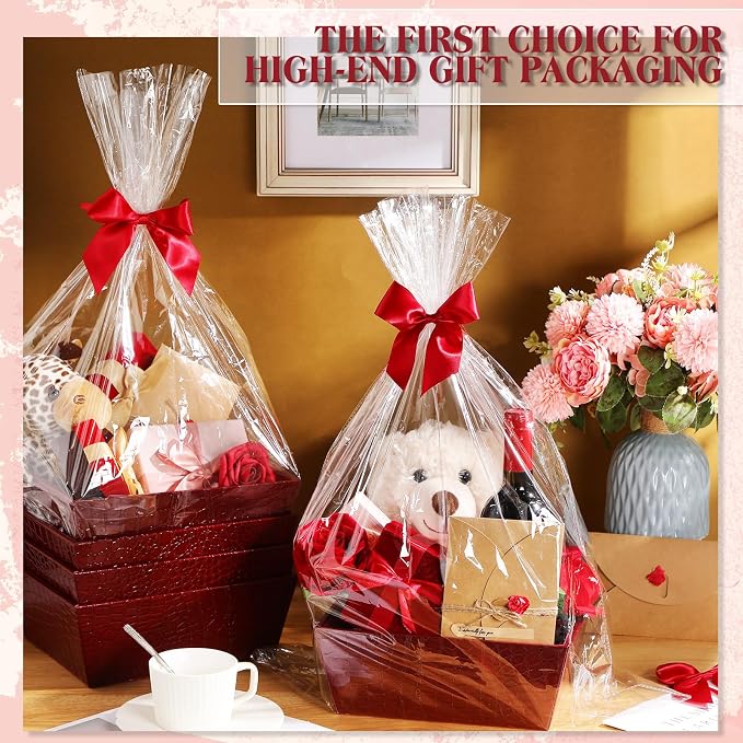 Wonderjune 20 Pcs Valentines Day Gift Baskets Empty To Fill Baskets - Image 8