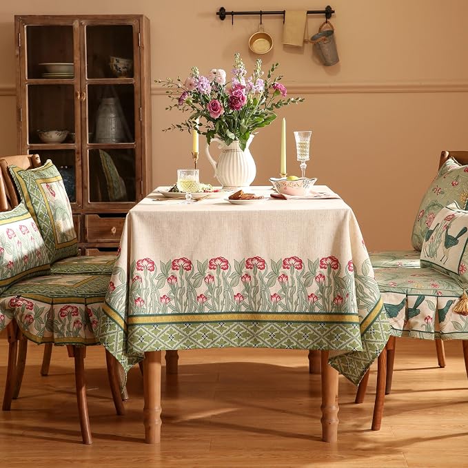 patdrea Designer Vintage Tablecloth - Image 2