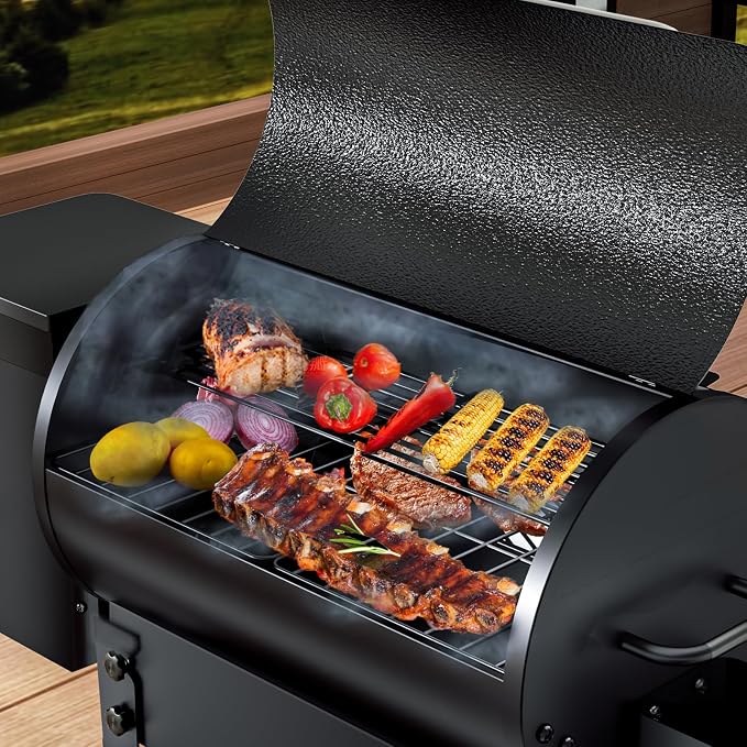 KingChii Portable Electric Wood Pellet Grill & Smoker - Image 3