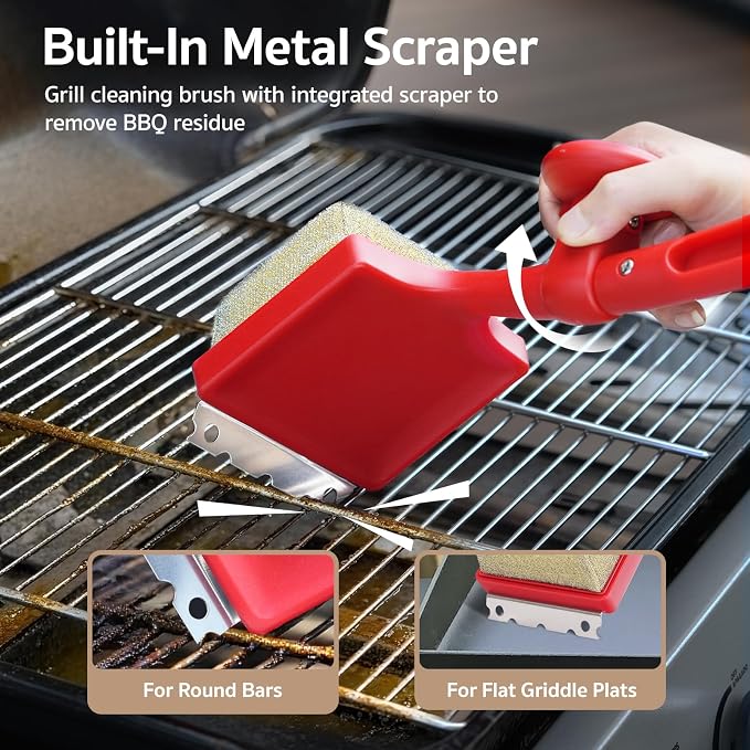 GASPRO Steam Grill Brush Bristle Free - Image 4