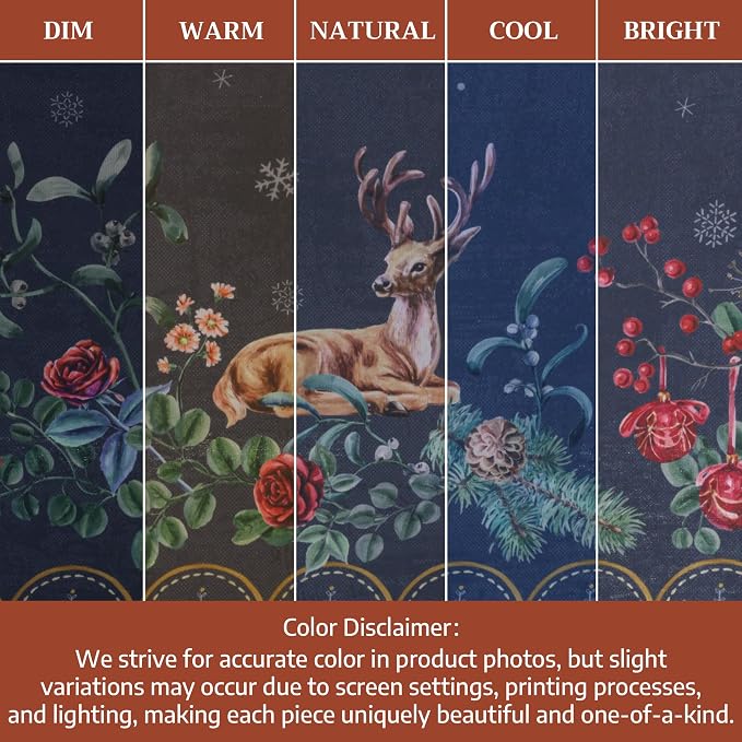 Maison d' Hermine Table Cloth Rectangle Table 100% Cotton 70 x 108 Inches Fall - Image 6