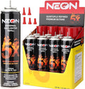 NEON Butane Fuel 300ml, 5X Premium Refined Butane Refill by NEON