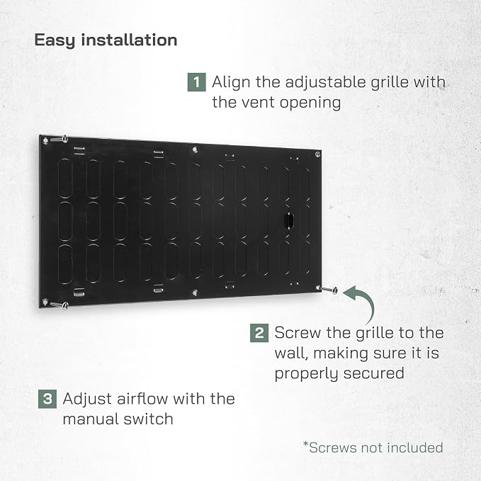 Vent Systems 16" x 8" Inch Metal Air Return Vent Cover - Image 4