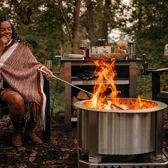 Breeo Smokeless Fire Pit | 27.5 inch Smokeless Firepit - Image 4