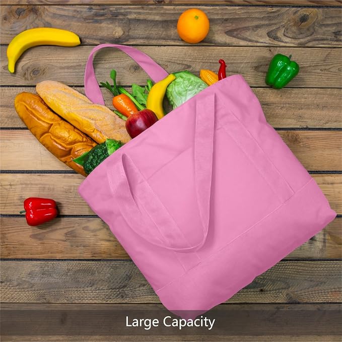TOPDesign 1-Pack Canvas Tote Bag - Image 4