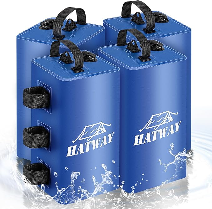 Canopy Water Weight Bag, 88 LBS Water Tent Weights Set of 4 Leg Weights - Image 9