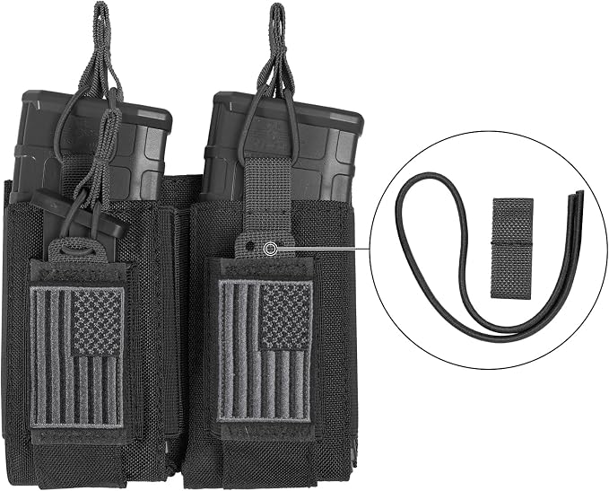 Open-Top Single/Double/Triple Molle Mag Pouch - Image 5