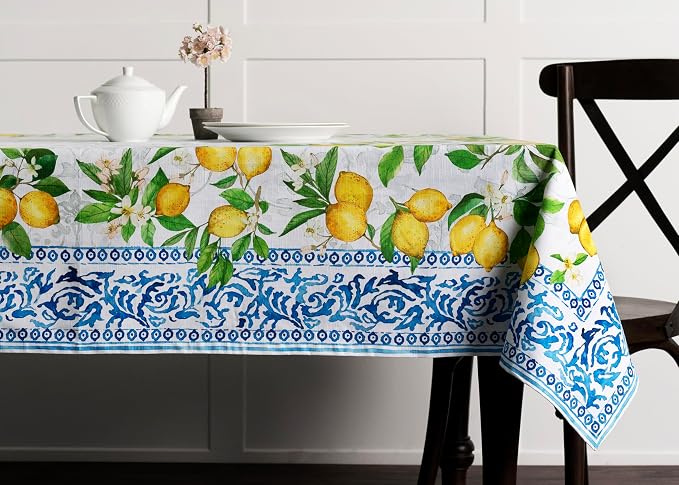 Maison d' Hermine Table Cloth Rectangle Table 100% Cotton 60 x 120 Inches - Image 6