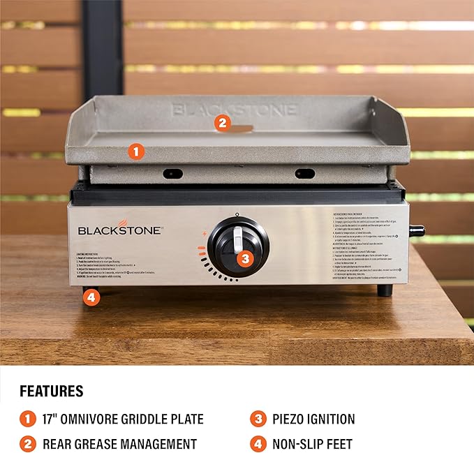 Blackstone 1971 Original 17” Tabletop Griddle - Image 4