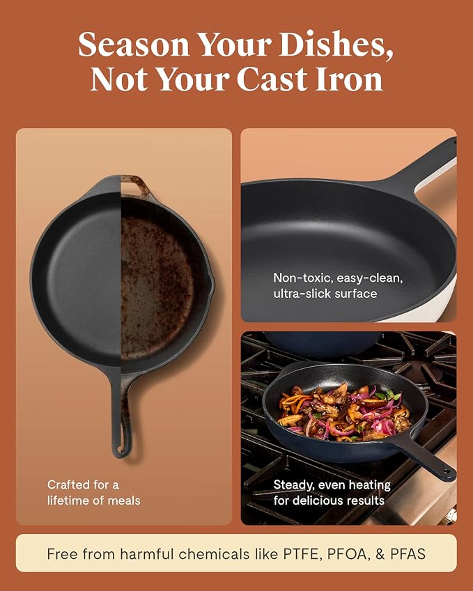 Caraway Cast Iron Skillet - Image 4