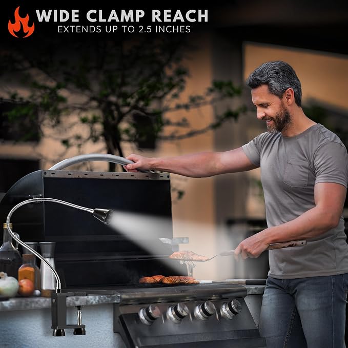 BBQ Grill Lights Magnetic Base Super-Bright LED Lights-360 Degree Flexible - Image 4