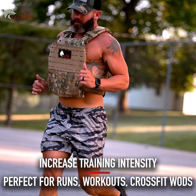 Wolf Tactical Adjustable Weighted Vest - Image 5
