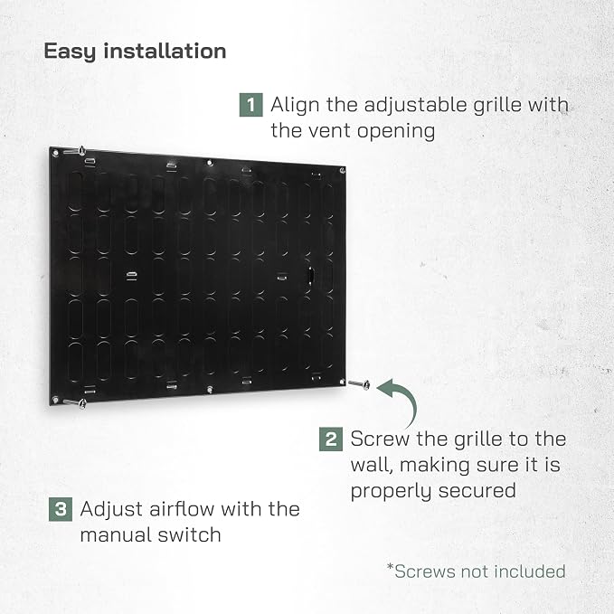 Vent Systems 16" x 12" Inch Metal Air Vent Grille - Image 5