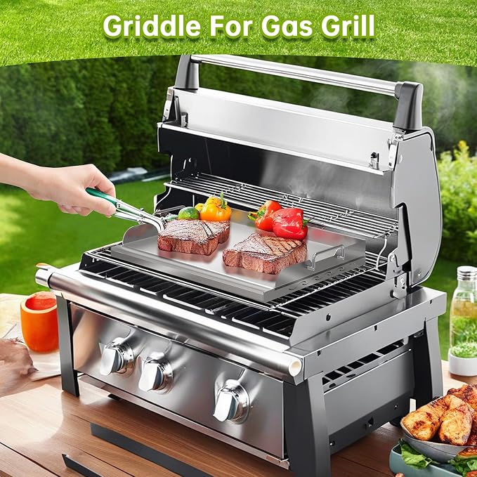 Universal Stainless Steel Griddle Flat Top Plate - Image 7