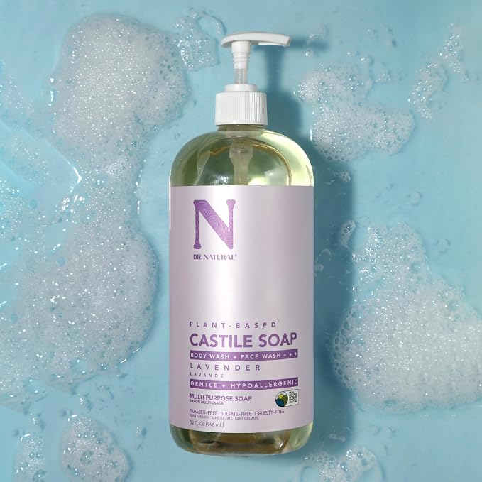 Dr. Natural Castile Liquid Soap, 32 oz - Image 7