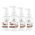 Dove Foaming Hand Wash Coconut & Almond Milk Pack of 4 Protects Skin from by Dove