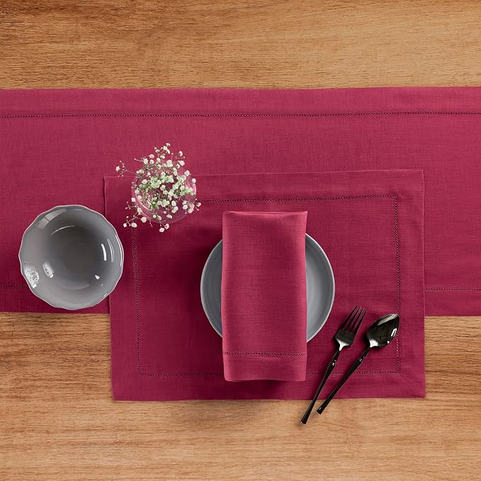 Solino Home Linen Table Runner 60 Inches - Image 3