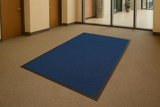 Guardian WaterGuard Indoor/Outdoor Wiper Scraper Floor Mat, Rubber/Nylon - Image 2