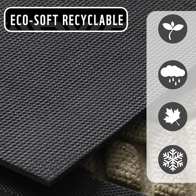 Yimobra Extra Large Door Mat 60x36, All-Weather Waterproof Outdoor Mats - Image 4