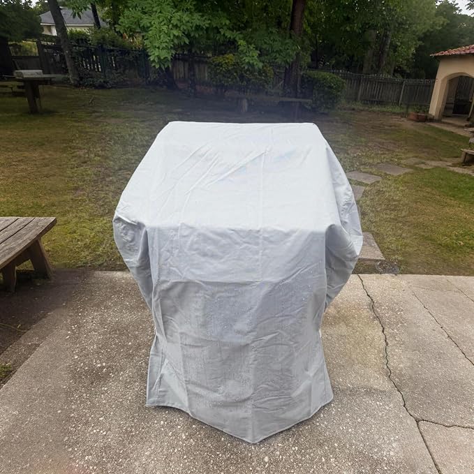 Turtle Life BBQ Grill Cover, 32 Inch Heavy Duty Waterproof 2 Burner Barbecue - Image 5