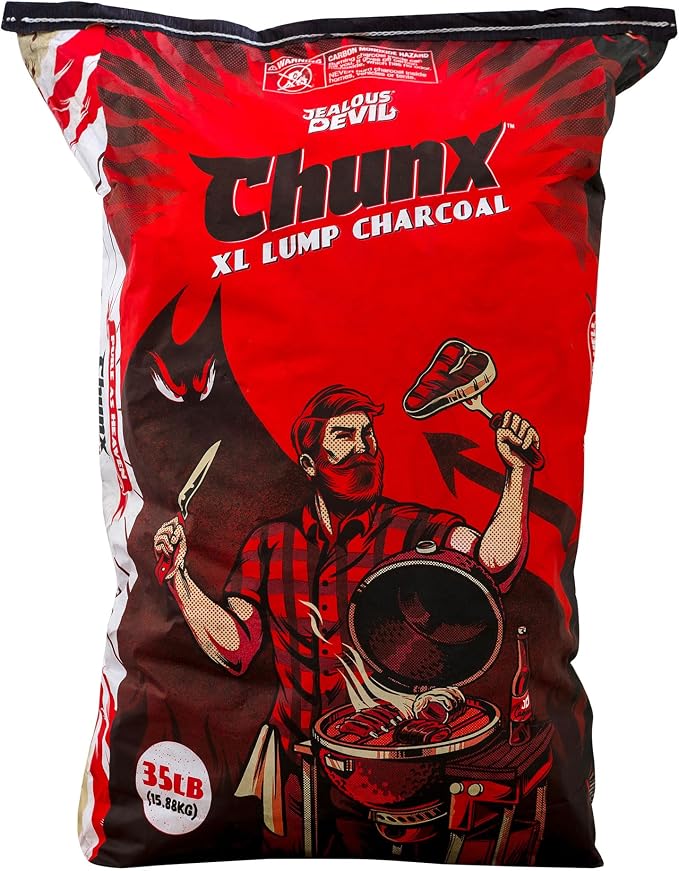 Jealous Devil 100% All Natural Pro Hardwood Lump Charcoal by JealousDevil