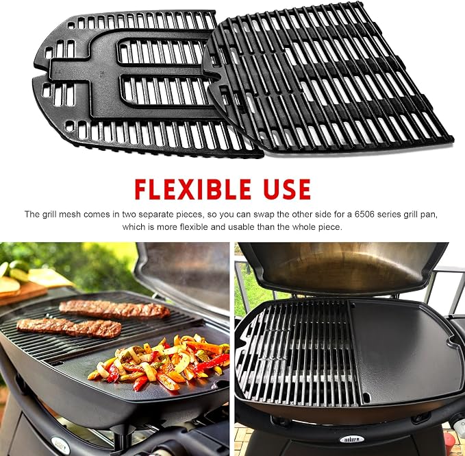 GGC 7646 7584 Grill Grates for Weber Q3200 Q320 Q300 Q3000 Q3100 Gas Grills - Image 7