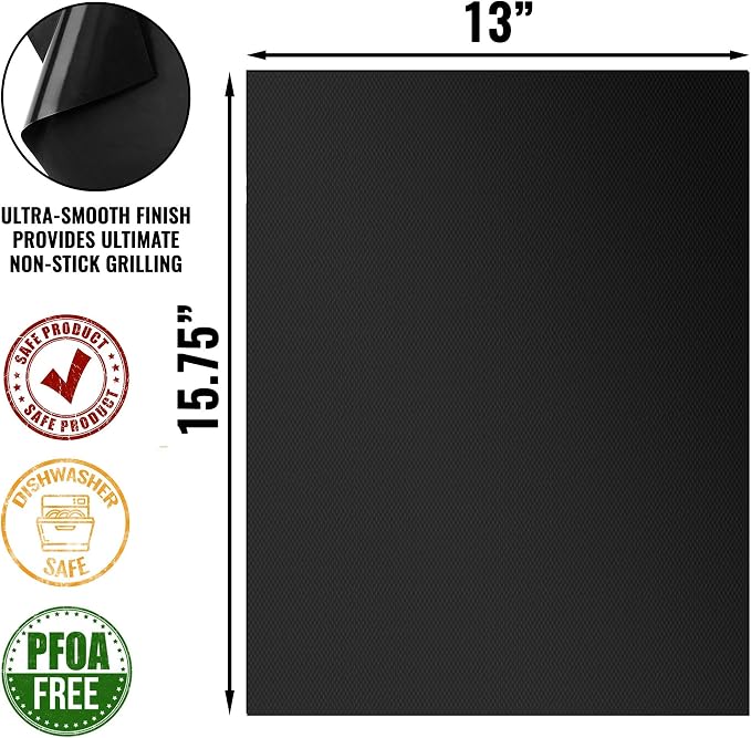 Grillaholics Heavy Duty Grill Mats - Image 7
