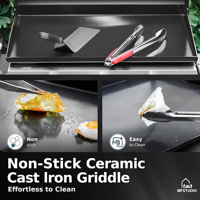 MFSTUDIO 22 Inch Flat Top Grill - Image 3
