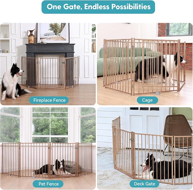No Pawblems Free Standing Dog Gate - Image 4