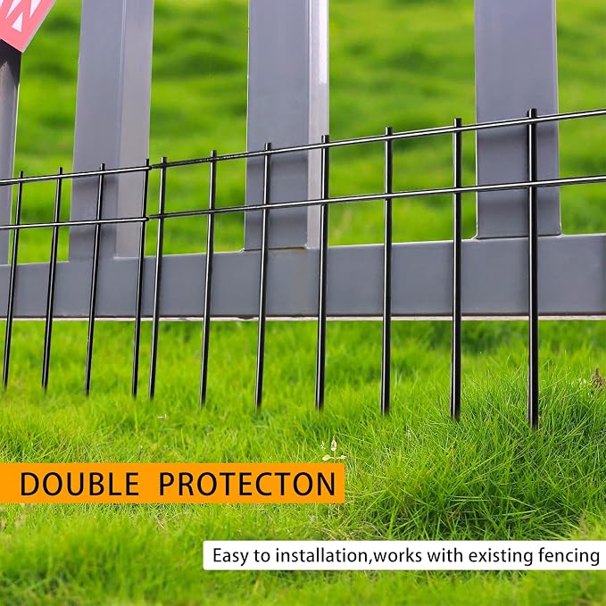 Adavin Small or Medium Animal Barrier Fence 10 Pack 20 in X 10 in Underground - Image 4