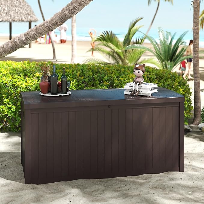 ZYJOYY Outdoor Storage Box, 120 Gallon Deck Box Indoor and Outdoor Use - Image 5