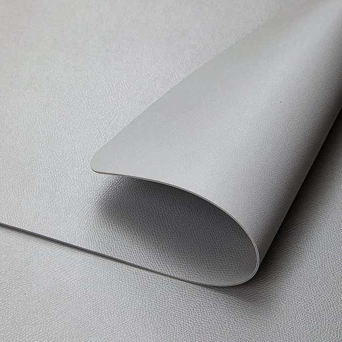 DOLOPL Faux Leather Placemats Set of 6, Wipeable Heat Resistant Table mats - Image 6