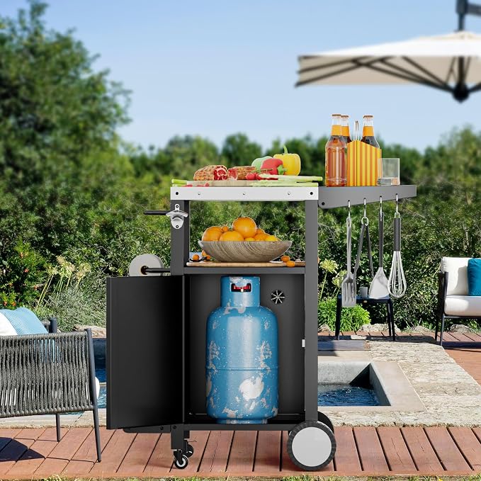 ROOMTEC Outdoor Grill Cart - Image 6