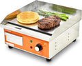 15.3 IN Nonstick Stainless Steel Electric Griddle Adjustable Temperature by FIWOTOOJI